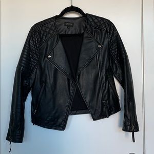 Topshop Faux Leather Jacket